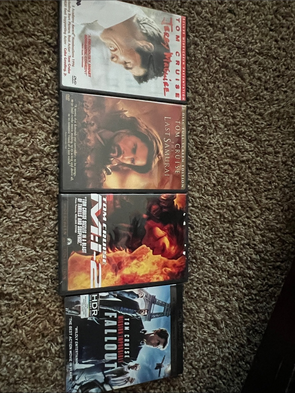 Tom Cruise DVD Movies
